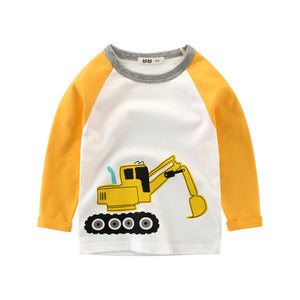 Tops Autumn Winter Sweatshirts for Children Boy T Shirts