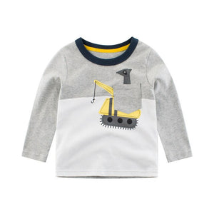 Tops Autumn Winter Sweatshirts for Children Boy T Shirts