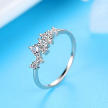 Charger l&#39;image dans la galerie, Rose Gold Zircon Ring Woman Magical Beautiful Accessories