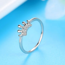 Charger l&#39;image dans la galerie, Rose Gold Zircon Ring Woman Magical Beautiful Accessories