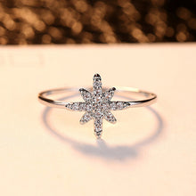 Charger l&#39;image dans la galerie, Rose Gold Zircon Ring Woman Magical Beautiful Accessories
