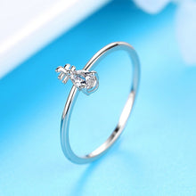 Charger l&#39;image dans la galerie, Rose Gold Zircon Ring Woman Magical Beautiful Accessories