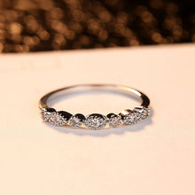 Charger l&#39;image dans la galerie, Rose Gold Zircon Ring Woman Magical Beautiful Accessories