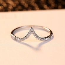 Charger l&#39;image dans la galerie, Rose Gold Zircon Ring Woman Magical Beautiful Accessories