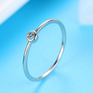 Rose Gold Zircon Ring Woman Magical Beautiful Accessories