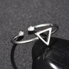Charger l&#39;image dans la galerie, Concise Unisex Fashion Custom Adjustable Stainless Steel