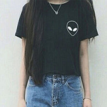 Charger l&#39;image dans la galerie, Brand T Shirt For Women Summer Rose Printed Tee Top