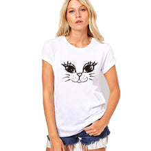 Charger l&#39;image dans la galerie, Brand T Shirt For Women Summer Rose Printed Tee Top