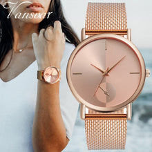 Charger l&#39;image dans la galerie, Watches Women Brand Leather Strap High Quality Gold