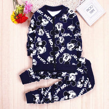 Charger l&#39;image dans la galerie, Mickey Minnie Toddler Girls Clothes Autumn Kids Boys Outfit 2PCS