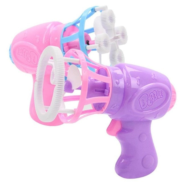 Bubble Machine Crabs Music Light Electric Bubble Maker Baby Kids