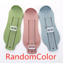 Charger l&#39;image dans la galerie, 3 Colors Baby Foot Ruler Kids Foot Length Measuring device child