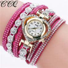 Charger l&#39;image dans la galerie, Women Vintage Rhinestone Crystal Bracelet Dial hot sale