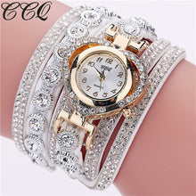 Charger l&#39;image dans la galerie, Women Vintage Rhinestone Crystal Bracelet Dial hot sale