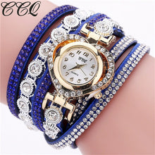 Charger l&#39;image dans la galerie, Women Vintage Rhinestone Crystal Bracelet Dial hot sale