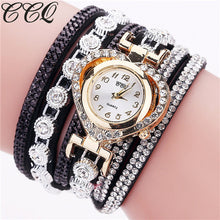 Charger l&#39;image dans la galerie, Women Vintage Rhinestone Crystal Bracelet Dial hot sale